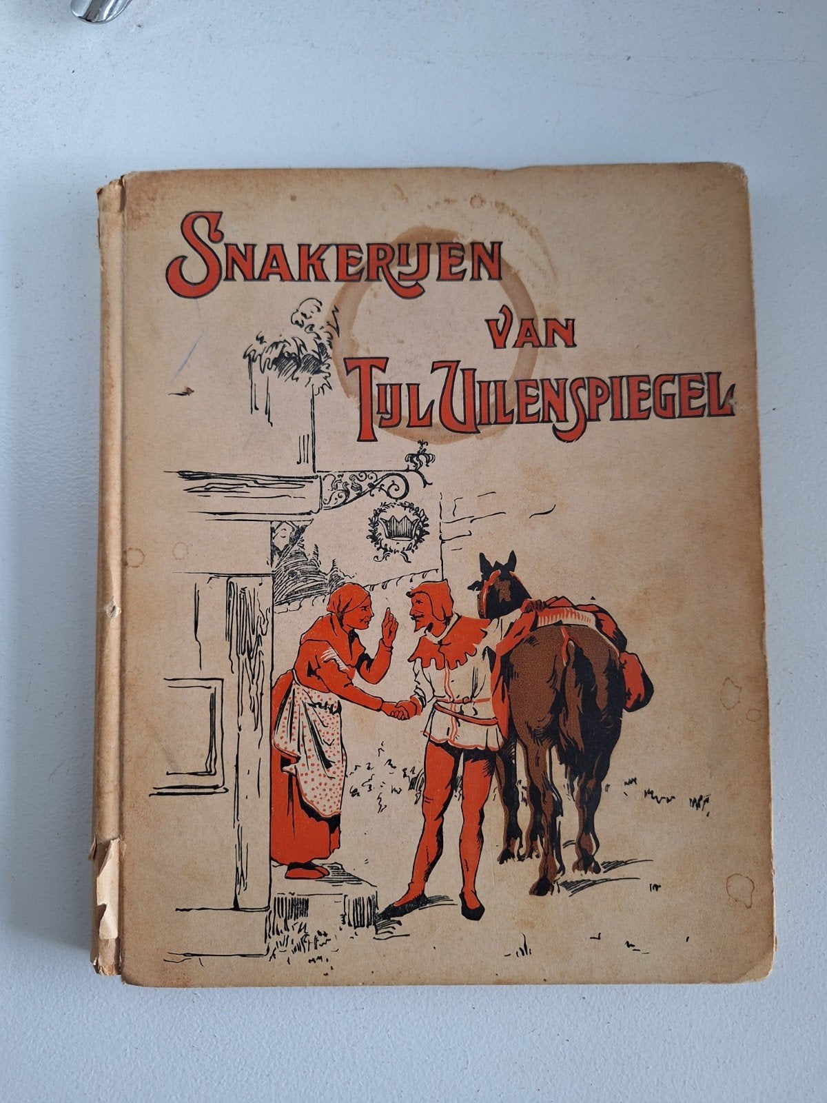 Snakerijen van Tijl Uilenspiegel - Vijfde Druk, Ophalen of Verzenden, Gelezen, P. Louwerse, Sprookjes