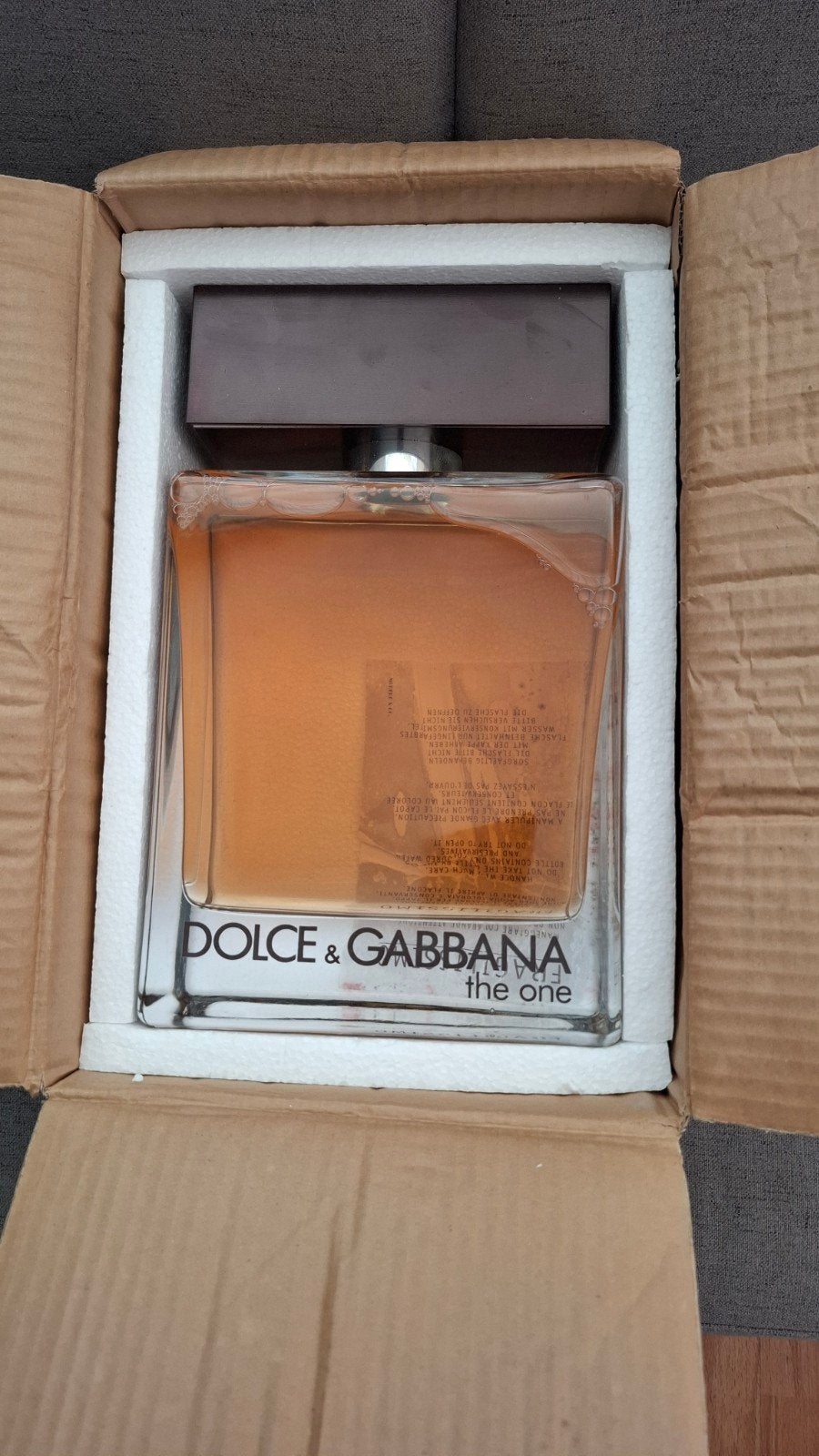 Dolce & Gabbana The One For Men Giant Factice Display, Ophalen of Verzenden, Zo goed als nieuw