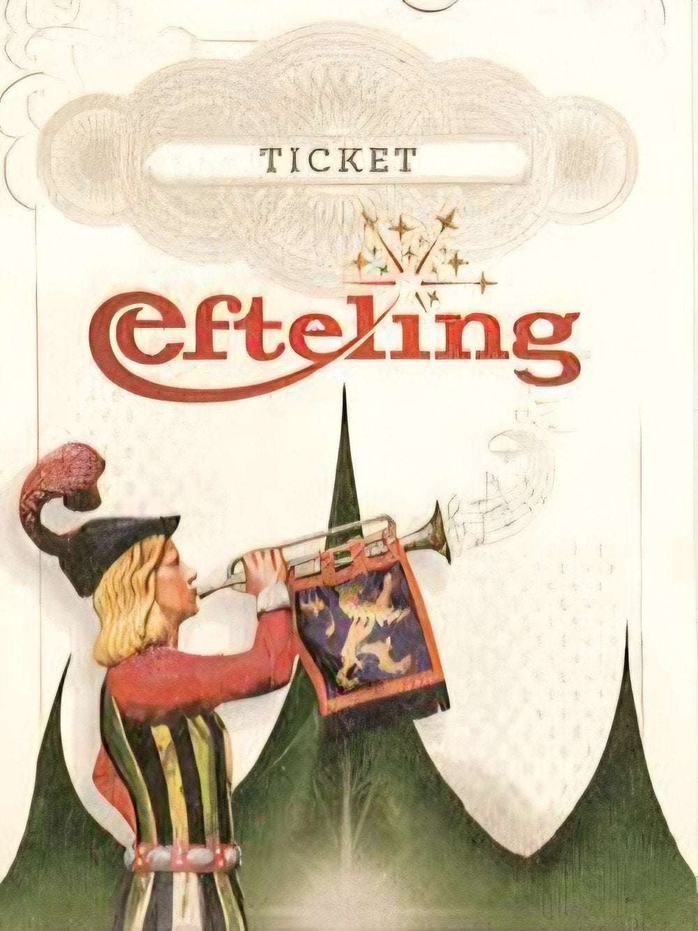 E-Ticket Efteling zaterdag 10 oktober 10u tot 20u., Eén persoon, Ticket of Toegangskaart