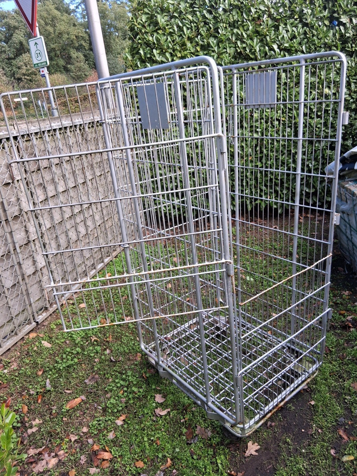 Rolcontainer, Minder dan 3 m³, Ophalen, Overige houtsoorten, Blokken