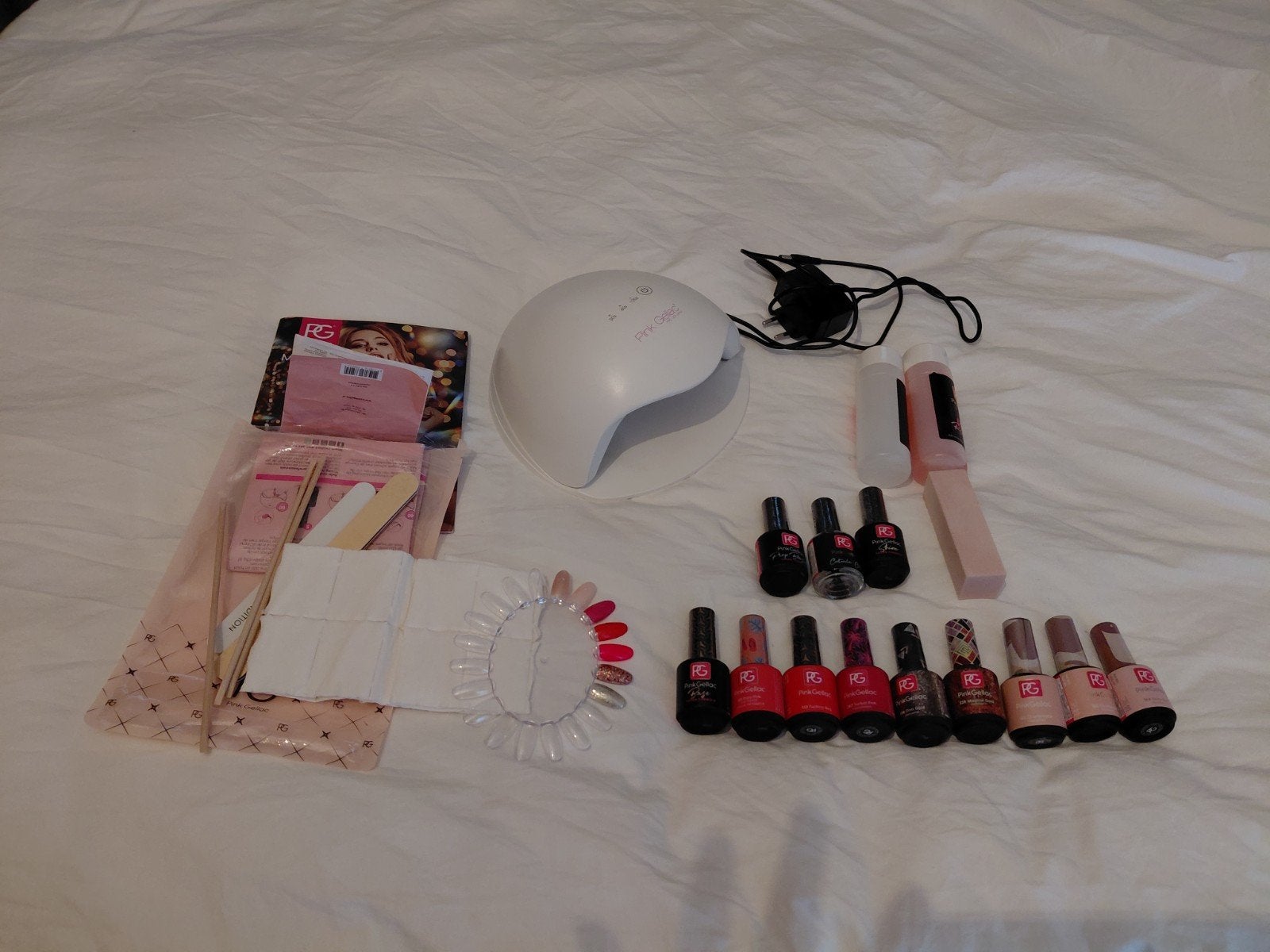 Pink Gellac Startpakket met Lamp/kleuren, Ophalen of Verzenden, Zo goed als nieuw, Overige typen