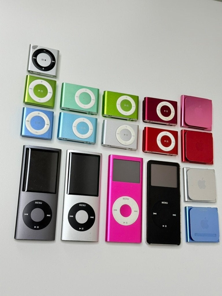 Bundel Apple iPods Nano & Shuffle Defect / Reparatieproject, Overige types, Overige kleuren, Ophalen of Verzenden, 20 tot 40 GB