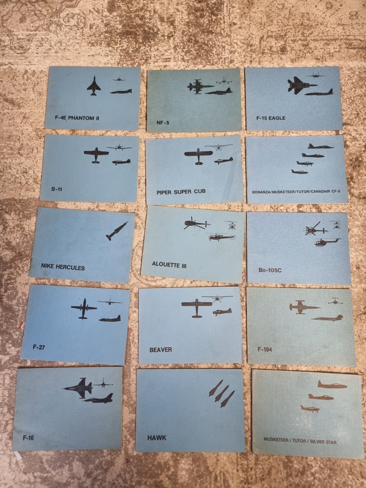 Complete serie KLu vliegtuig boekjes - zeldzaam!, Ophalen of Verzenden, 1960 tot 1980, Tijdschrift