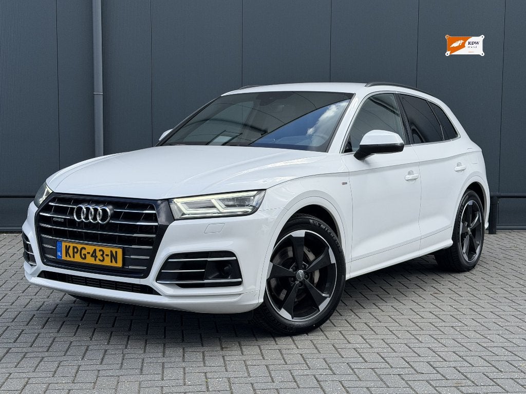 Audi Q5 55 TFSI e Quattro Competition S-line 367pk PHEV, Auto's, Audi, Bedrijf, Q5, 4x4, ABS, Achteruitrijcamera, Adaptieve lichten
