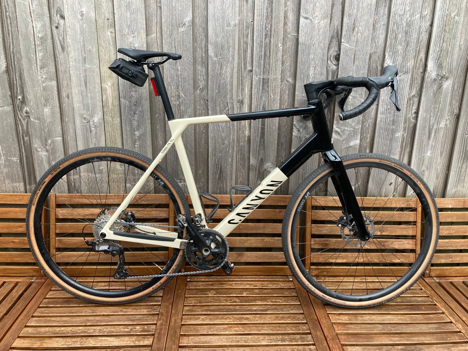 Canyon Grail CF SL7 maat XL, Fietsen en Brommers, Fietsen | Racefietsen, Carbon, Zo goed als nieuw, 61 tot 65 cm, Meer dan 20 versnellingen