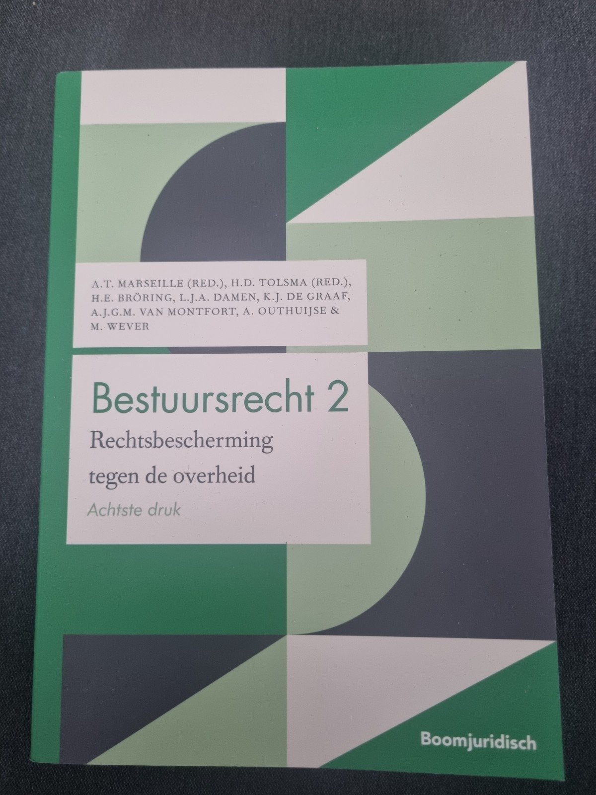 Bestuursrecht 2: Rechtsbescherming tegen de overheid, Nieuw, Ophalen of Verzenden, WO, A.T. Marseille (red.), H.D. Tolsma (red.), H.E. Broing e.a.