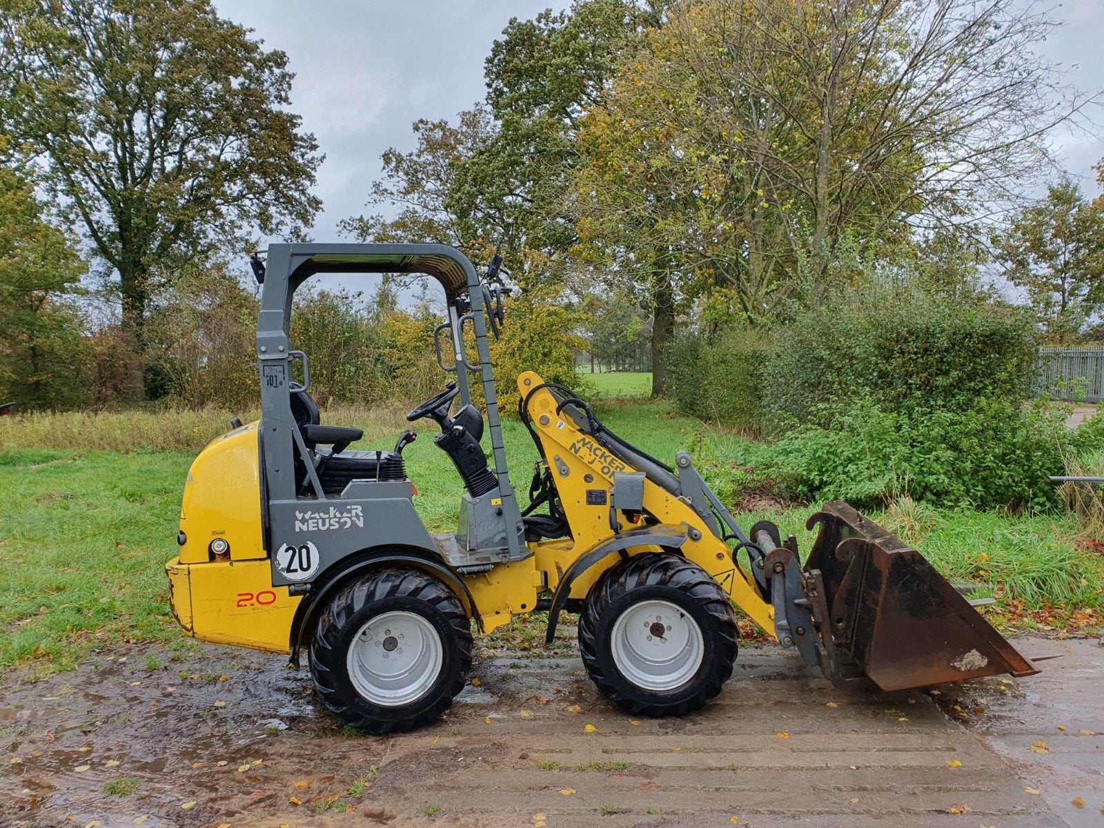 wacker neuson wl20 shovel, Tuin en Terras, Ophalen