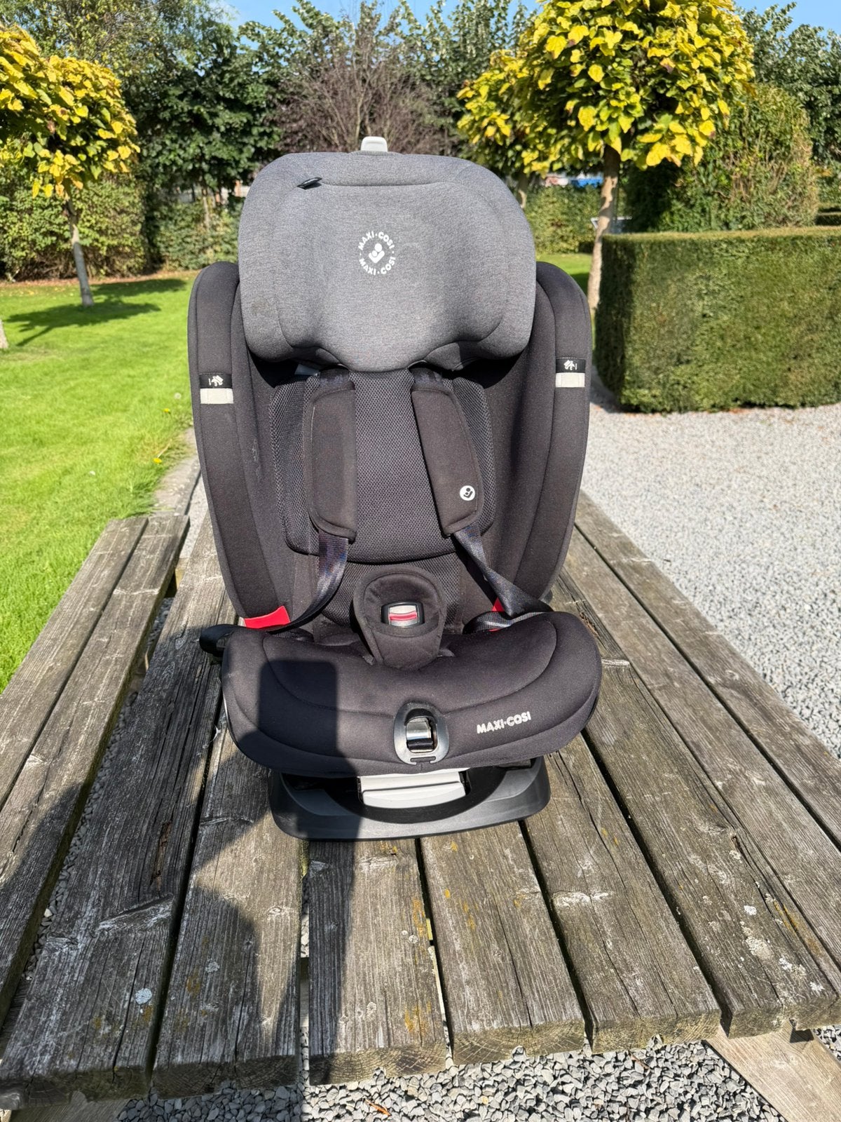 MaxiCosi Titan Plus 9-36 kilo, Kinderen en Baby's, Ophalen, Autogordel of Isofix, Gebruikt, Afneembare rugleuning