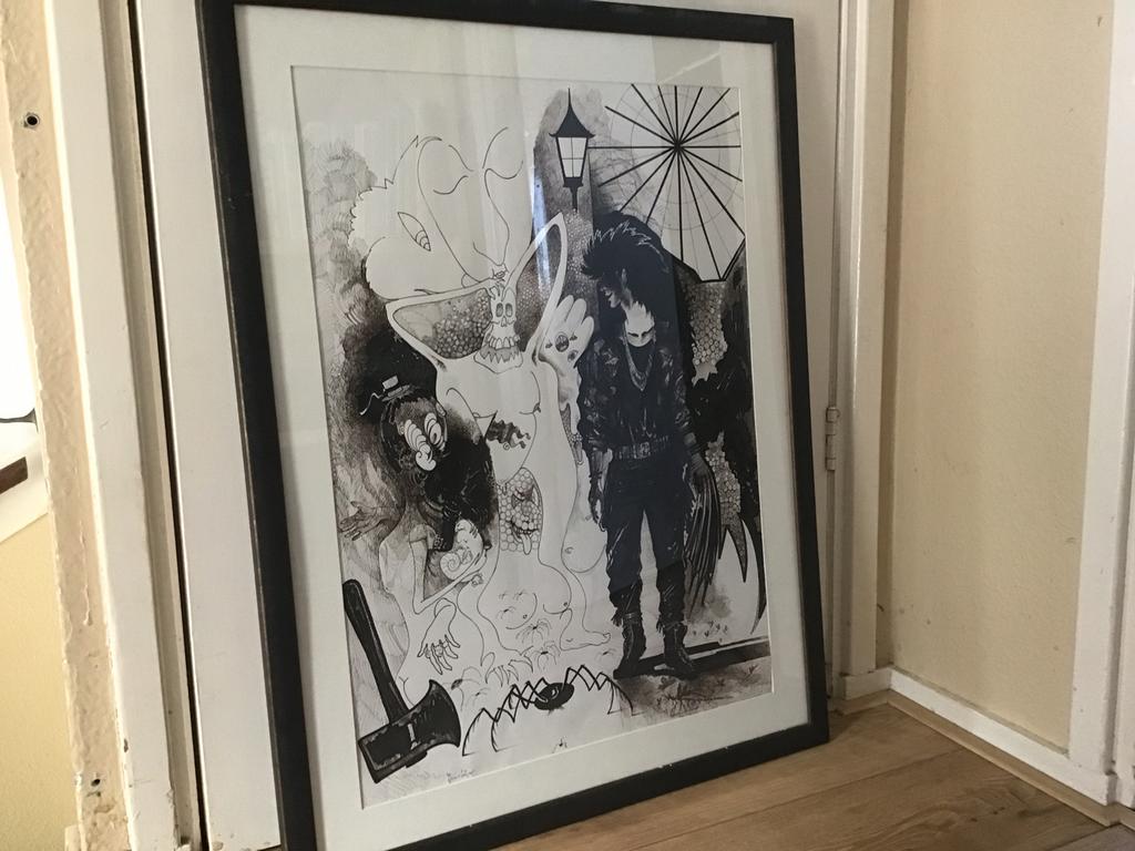 Pentekening van Quirhijn. ( 85 x 65 cm ), Antiek en Kunst, Ophalen