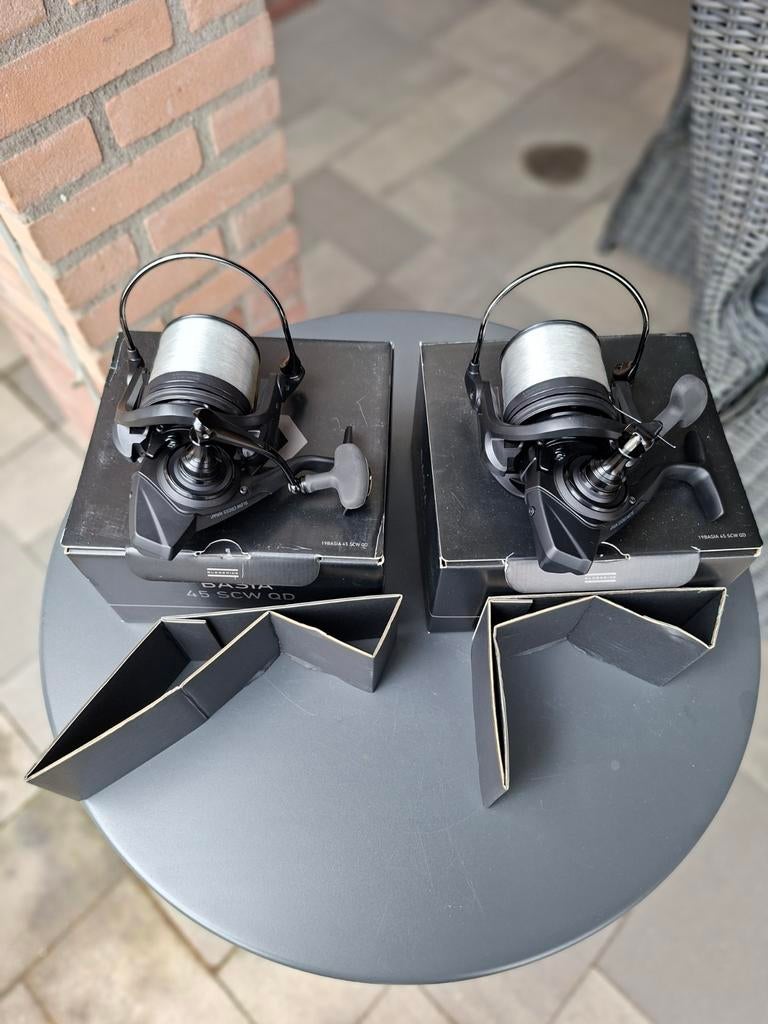 2 Nieuwe DAIWA BASIA 45 CWS QD Molens., Ophalen of Verzenden, Nieuw, Molen