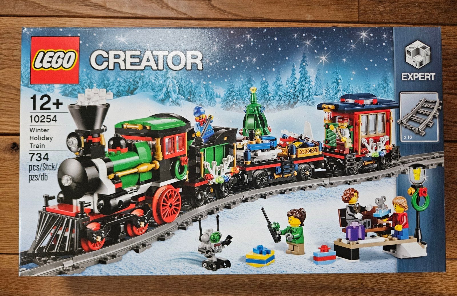 Lego Creator Expert 10254 Winter Holiday Train, Kinderen en Baby's, Speelgoed | Duplo en Lego, Lego, Nieuw, Ophalen of Verzenden