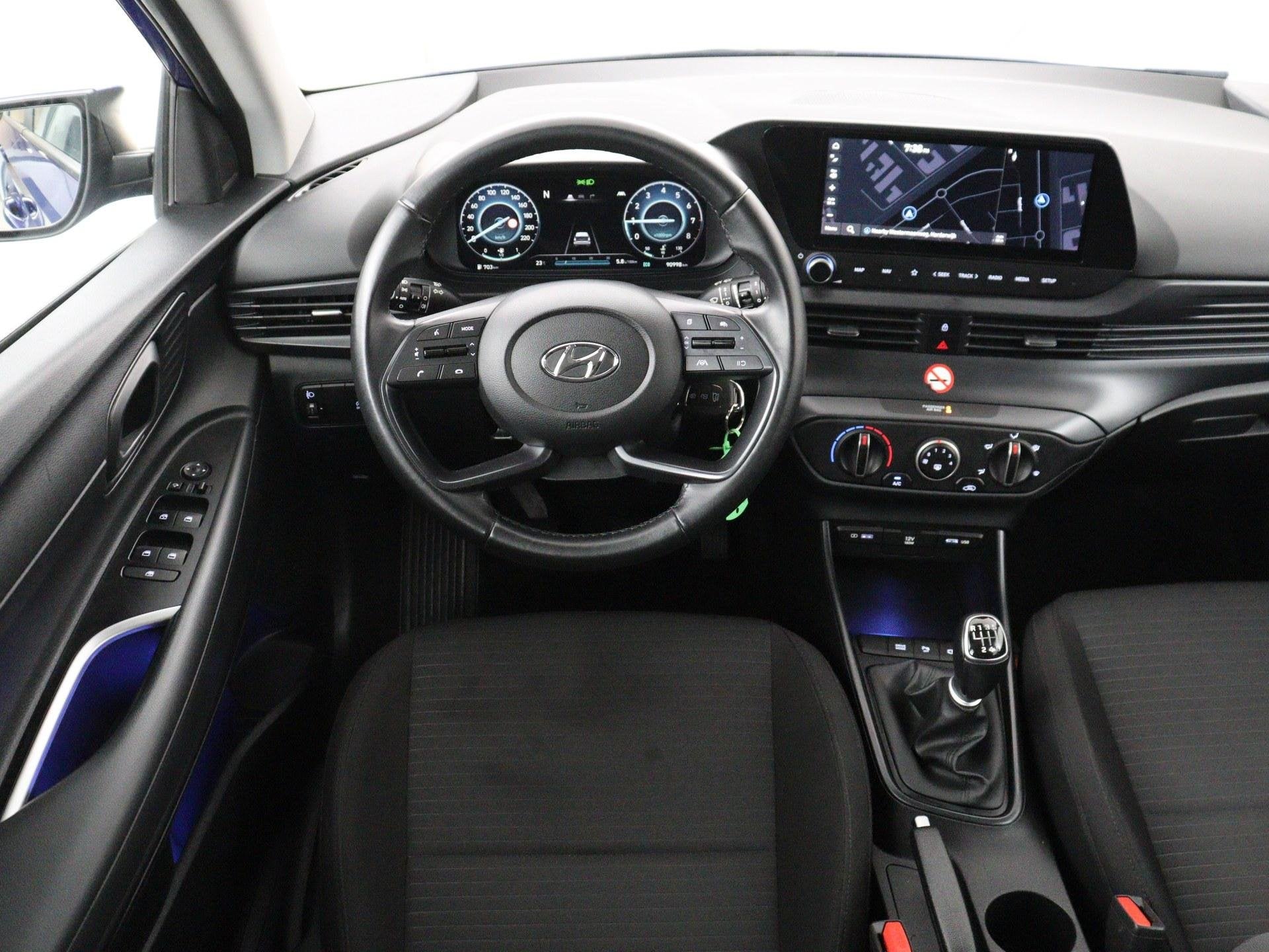 Hyundai i20 1.0 T-GDI Comfort Smart | Cruise control | Carpl, Voorwielaandrijving, Gebruikt, Euro 6, Blauw
