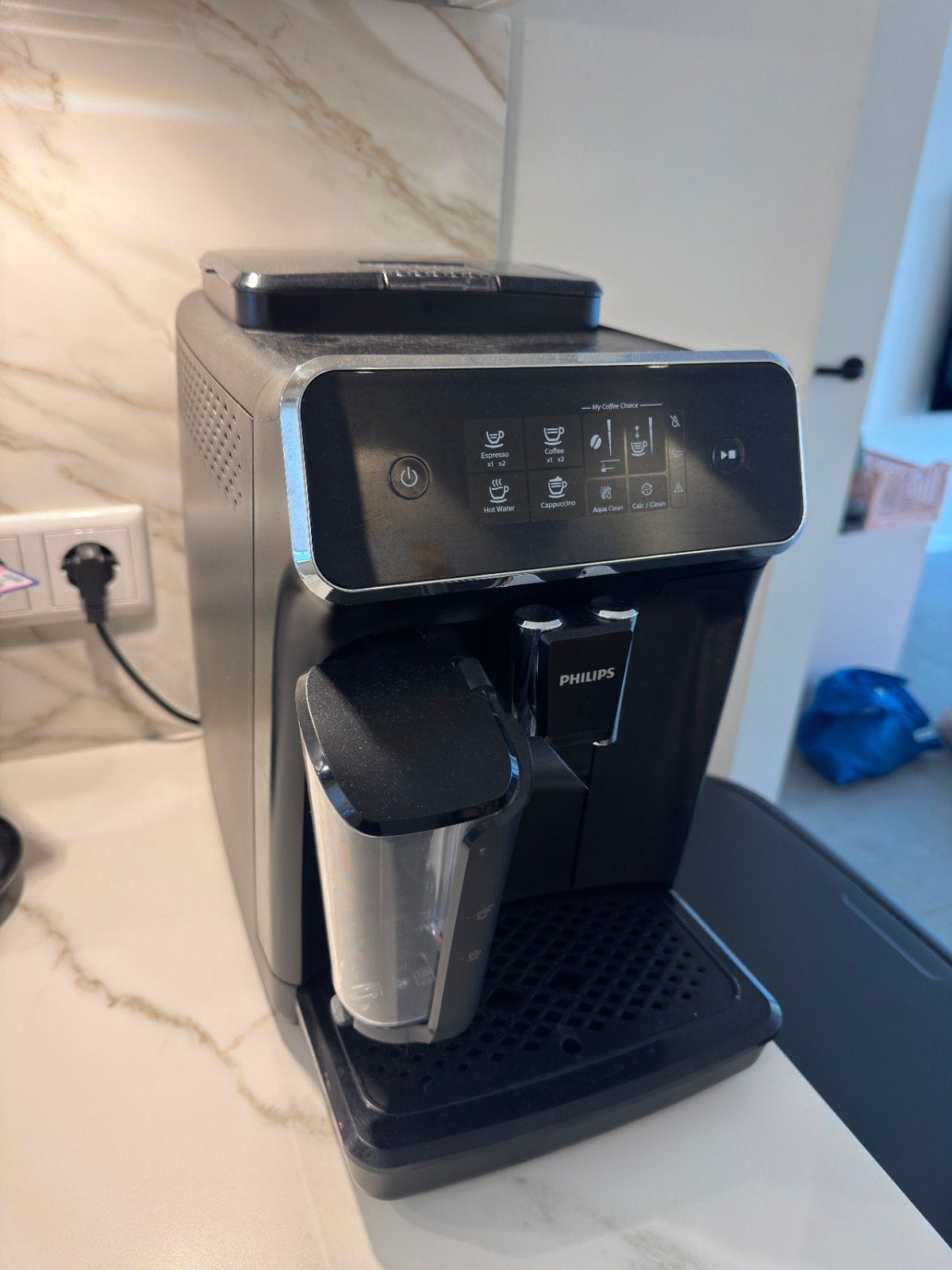 Philips Volautomatische Espressomachine - Zo goed als nieuw, Ophalen, Espresso apparaat, 10 kopjes of meer, Zo goed als nieuw
