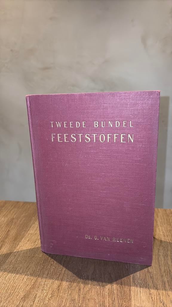 KR-1 Ds G van Reenen Tweede bundel Feeststoffen, Boeken, Ophalen of Verzenden, Gelezen