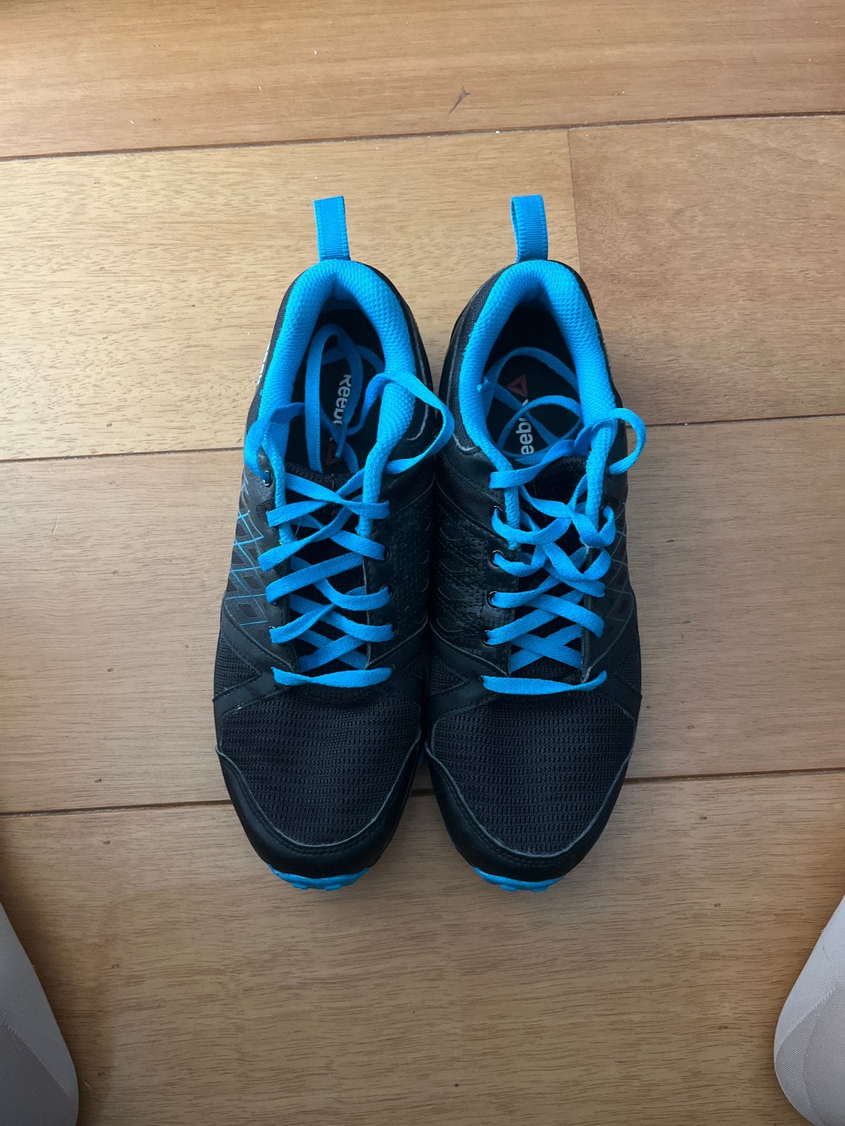 Reebok Sportschoenen Zwart/Blauw Maat 38, Ophalen of Verzenden, Zo goed als nieuw, Zwart, Sportschoenen