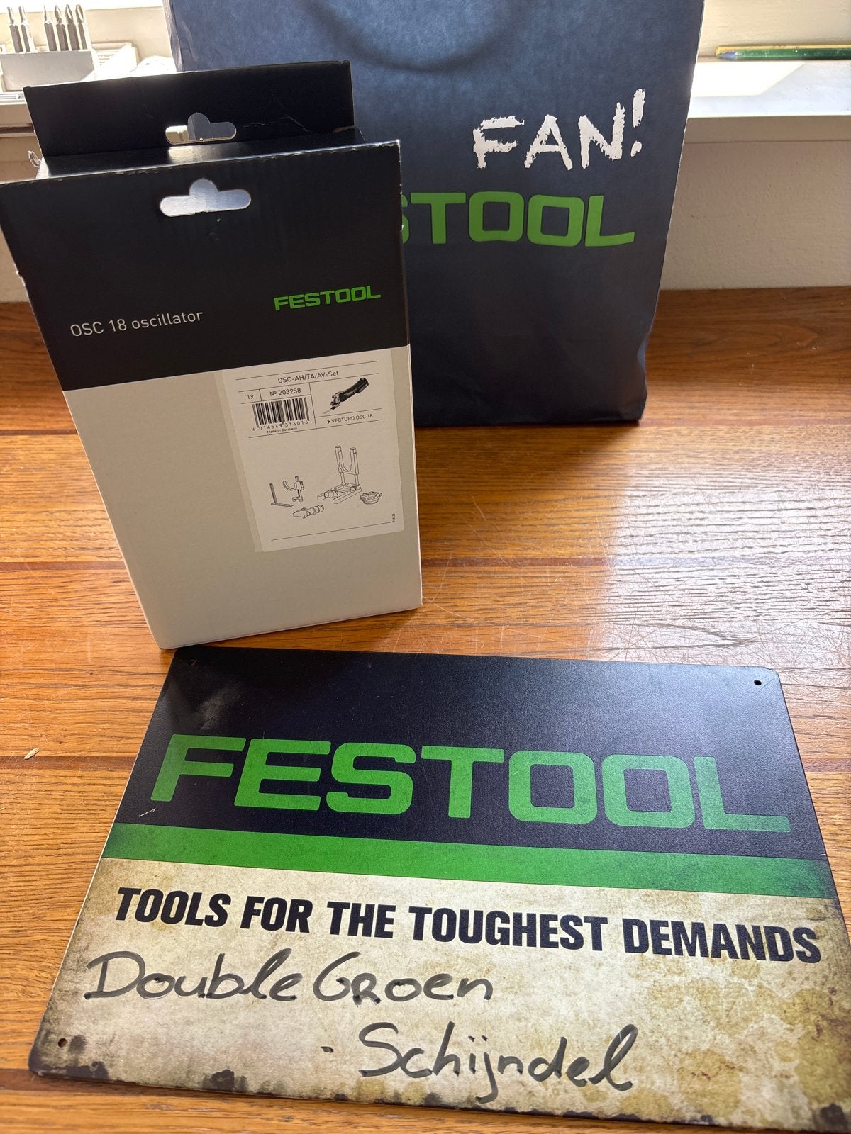 Festool OSC 18 Oscillator Set - Nieuw in doos, Ophalen, Nieuw