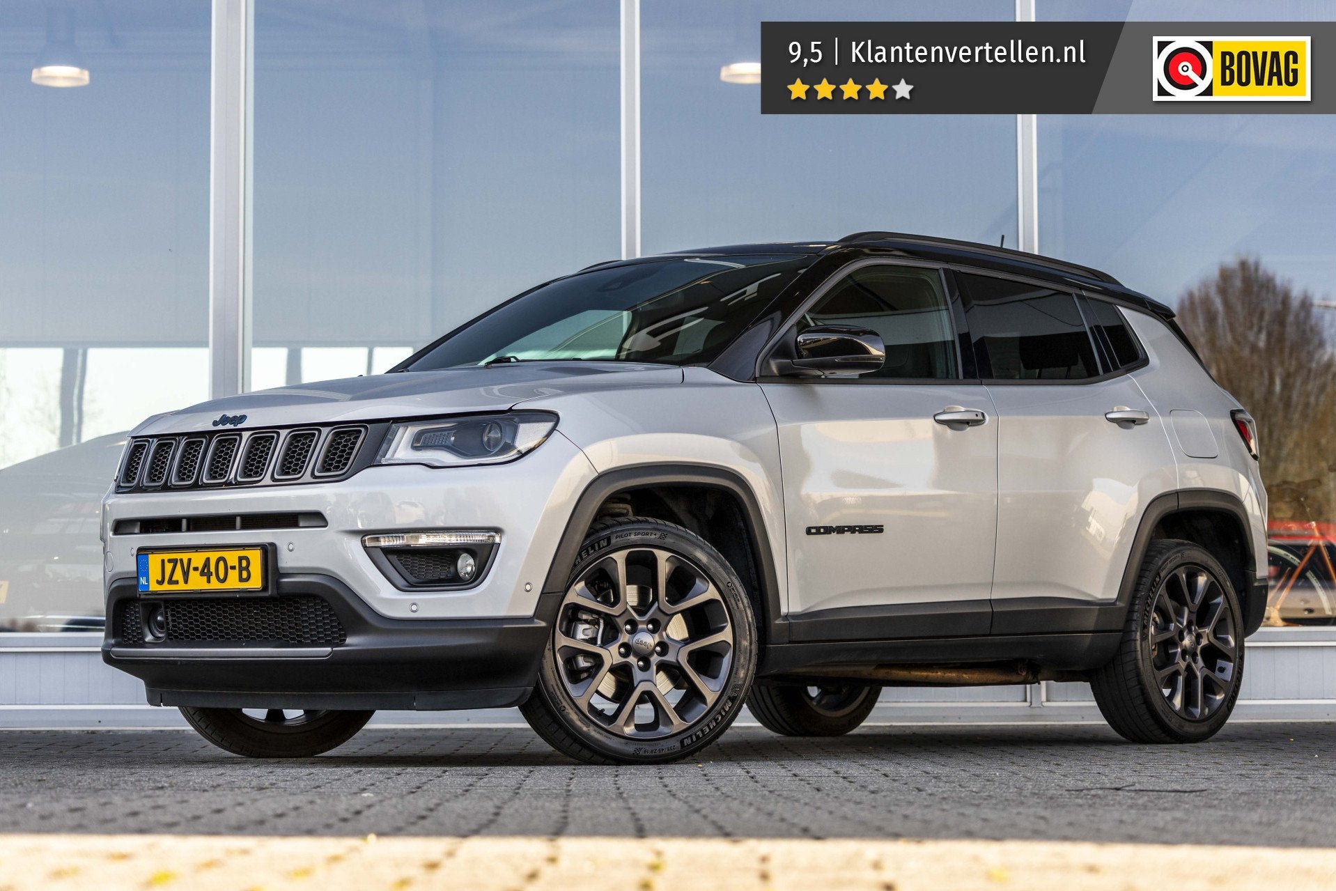 Jeep Compass 4xe 240 Plug-in Hybrid Electric S | Pano | Alpi, 12 maanden, Bedrijf, Vierwielaandrijving, 1835 kg