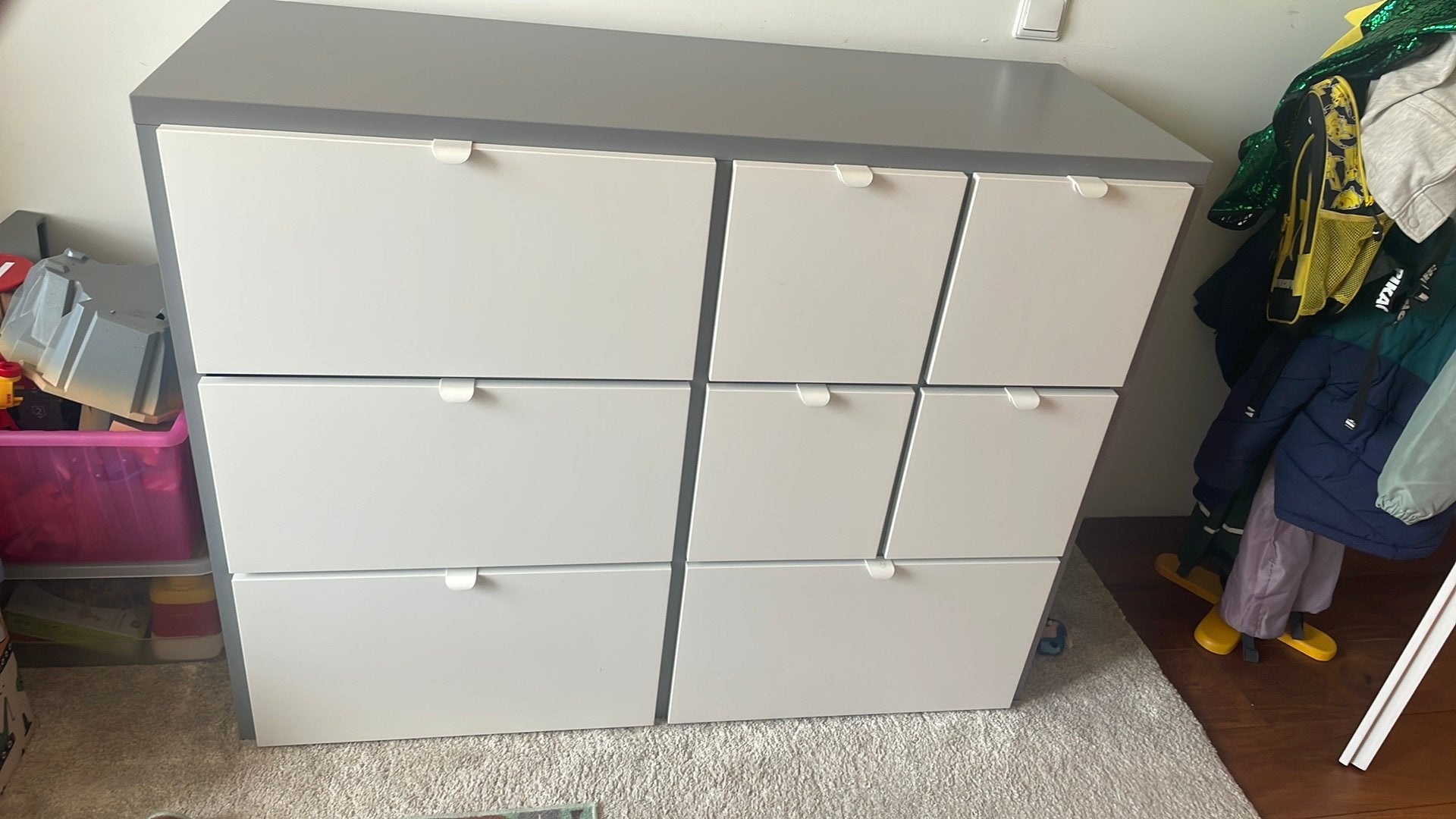 Ikea Visthus ladekast / commode, Ophalen, Gebruikt, 100 tot 150 cm, 5 laden of meer