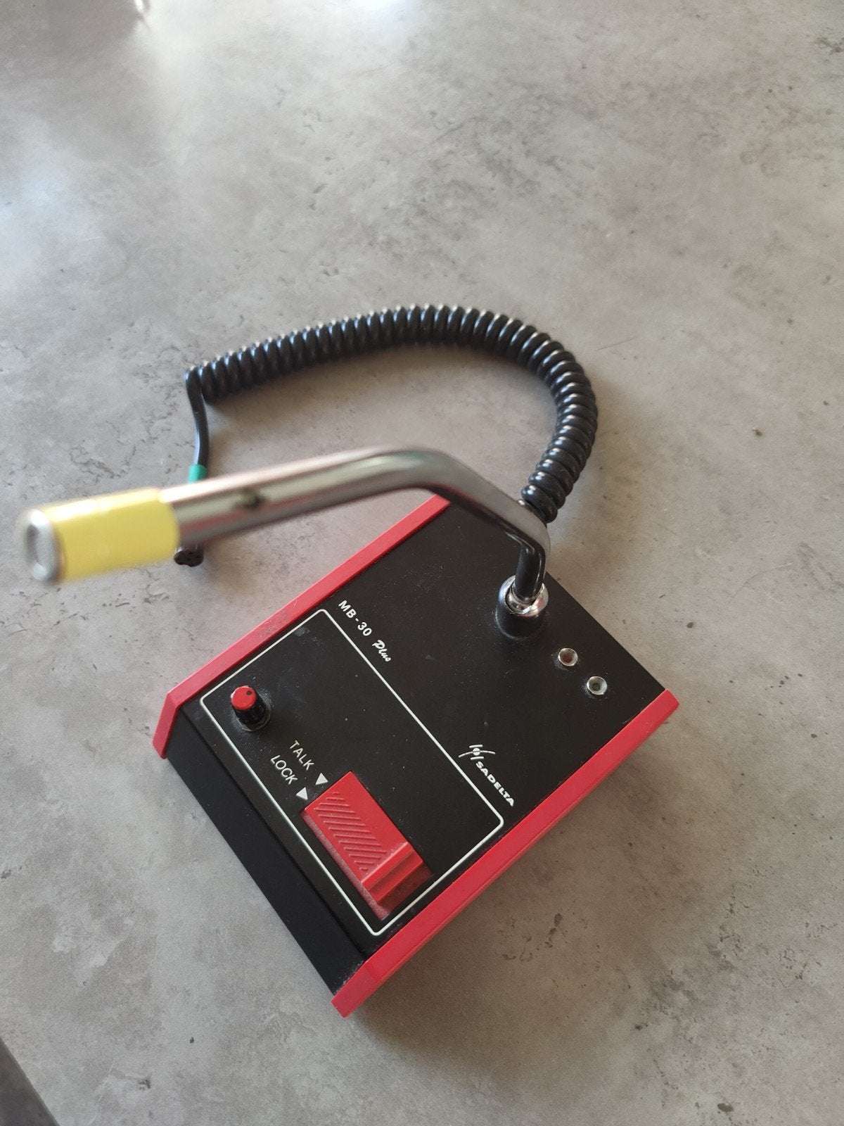 Vintage Sadelta MB-30 Plus CB Microfoon - Made in Spain, Ophalen of Verzenden, Gebruikt, Overige typen