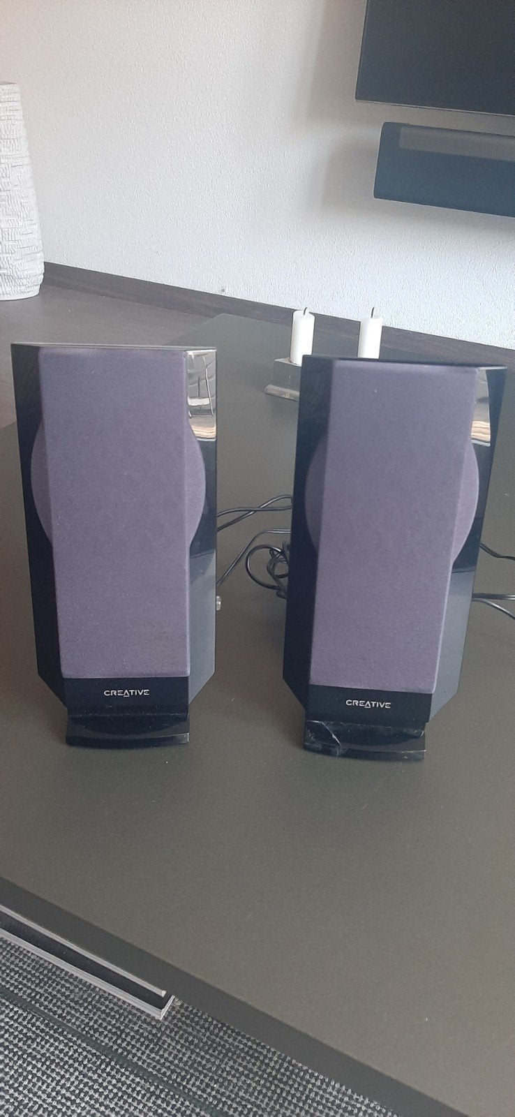 Creative Inspire 280 Stereo Speakerset, Overige merken, Stereo speakers, Gebruikt, Inclusief kabels