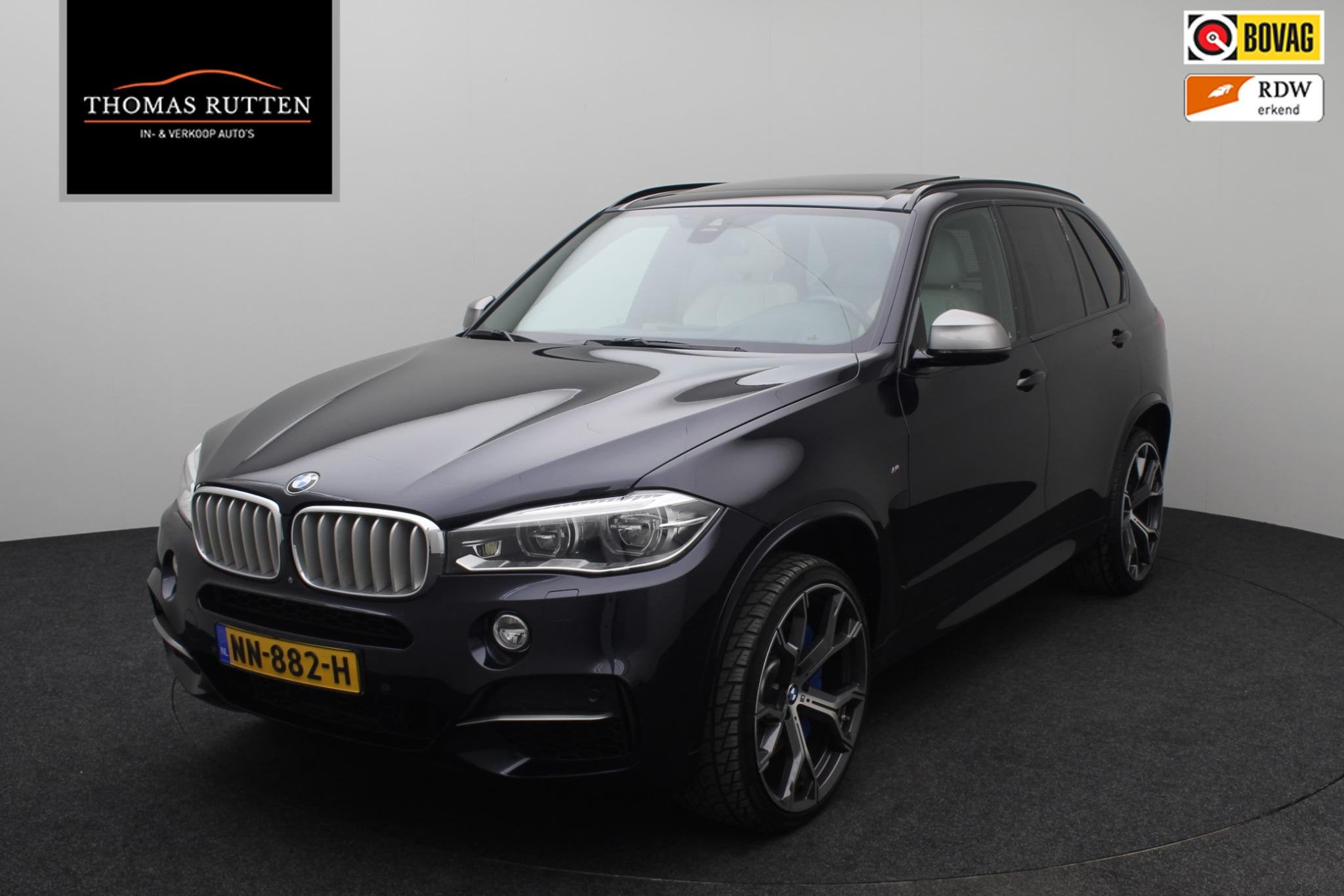 BMW X5 M50d 2014 | Panoramadak | LED Xenon | Harman Kardon |, Auto's, BMW, Automaat, 15 km/l, 2993 cc, Blauw