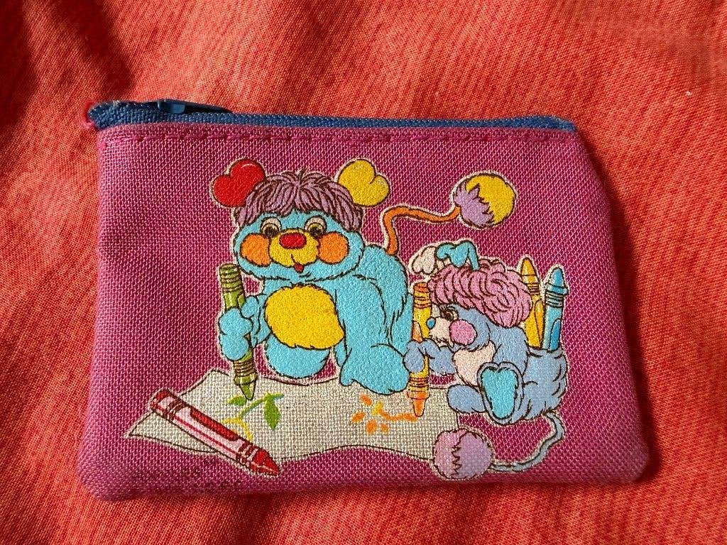Jaren 80 Portemonnee Popples, Overige karakters, Ophalen of Verzenden, Gebruikt, Overige typen
