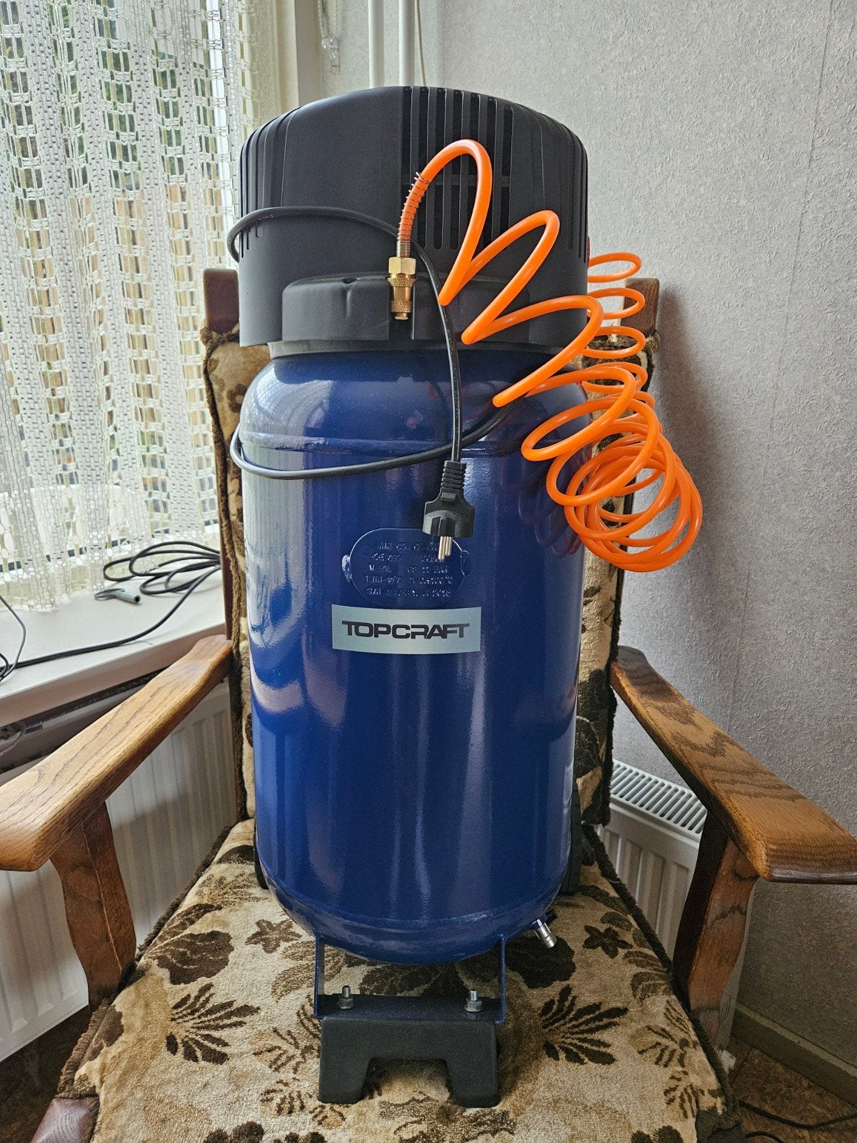 Topcraft Compressor TCK 240/50 - Zo goed als nieuw, Ophalen, 6 tot 10 bar, Zo goed als nieuw, 25 tot 100 liter