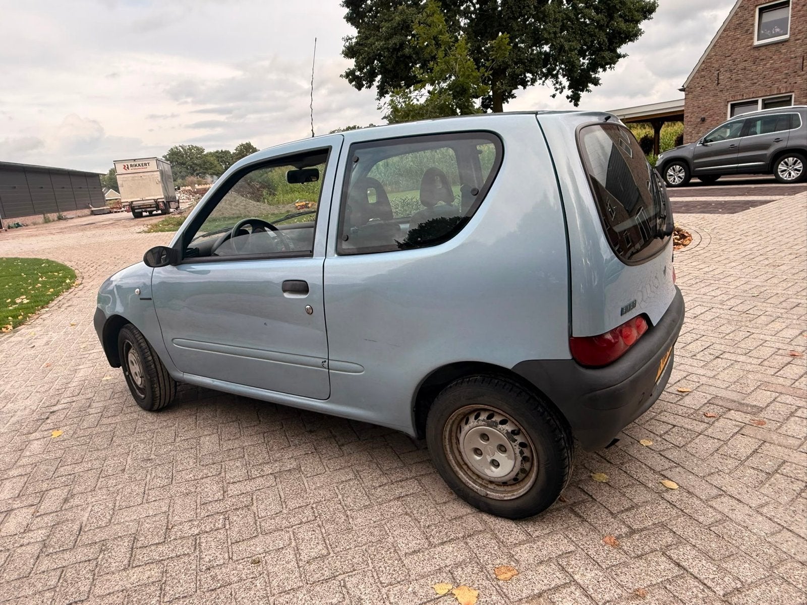 Fiat Seicento 1.1 2001 Blauw, Auto's, Fiat, Voorwielaandrijving, Blauw, Origineel Nederlands, 400 kg