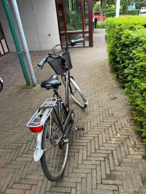 Damesfiets, Fietsen en Brommers, Fietsen | Dames | Damesfietsen, Ophalen, Velgrem, Versnellingen, Batavus