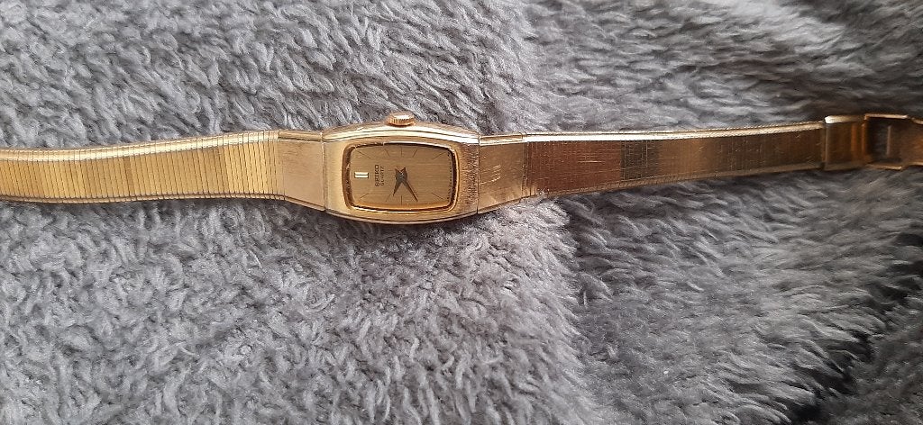 Seiko 2e20 5130 vintage dameshorloge, Ophalen, Gebruikt, Staal, Polshorloge