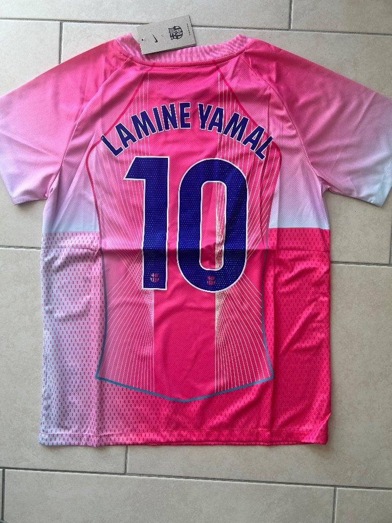 Voetbalshirt Barcelona Lamine Yamal #10, Maat L, Ophalen of Verzenden, Nieuw, Shirt