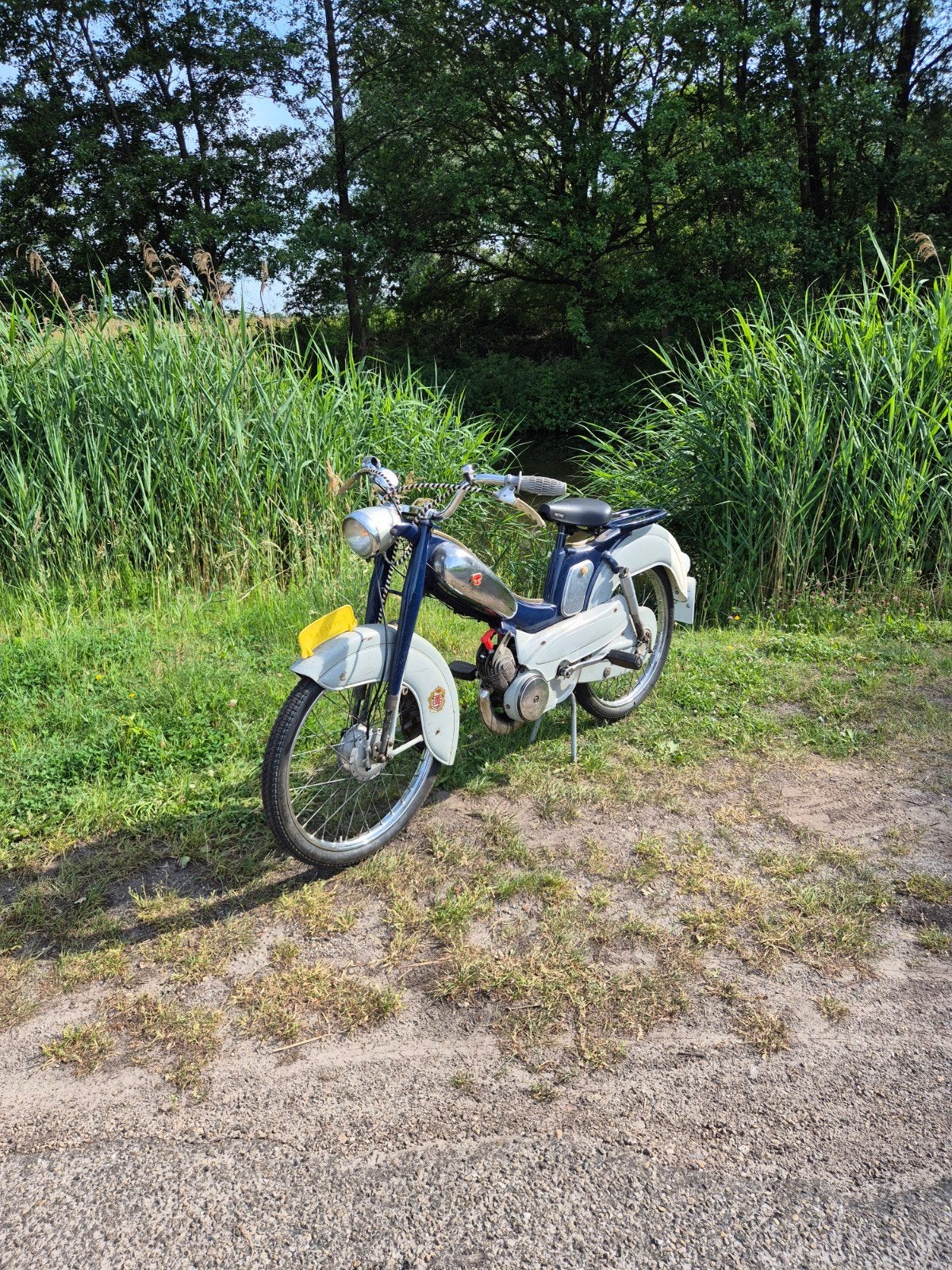 Kaptein Mobylette super (s35b) automaat, Fietsen en Brommers, Ophalen, Gebruikt, Maximaal 45 km/u, 2 versnellingen