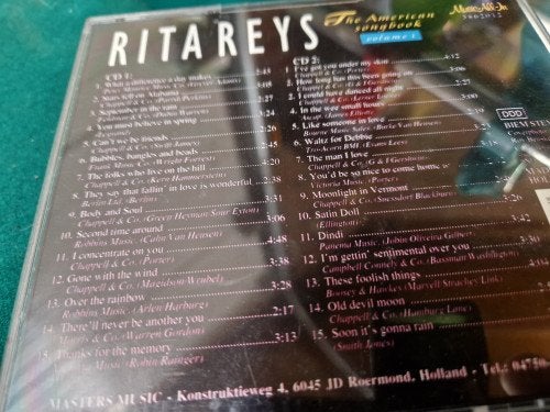 dubbel cd rita reys, the american songbook, Ophalen of Verzenden