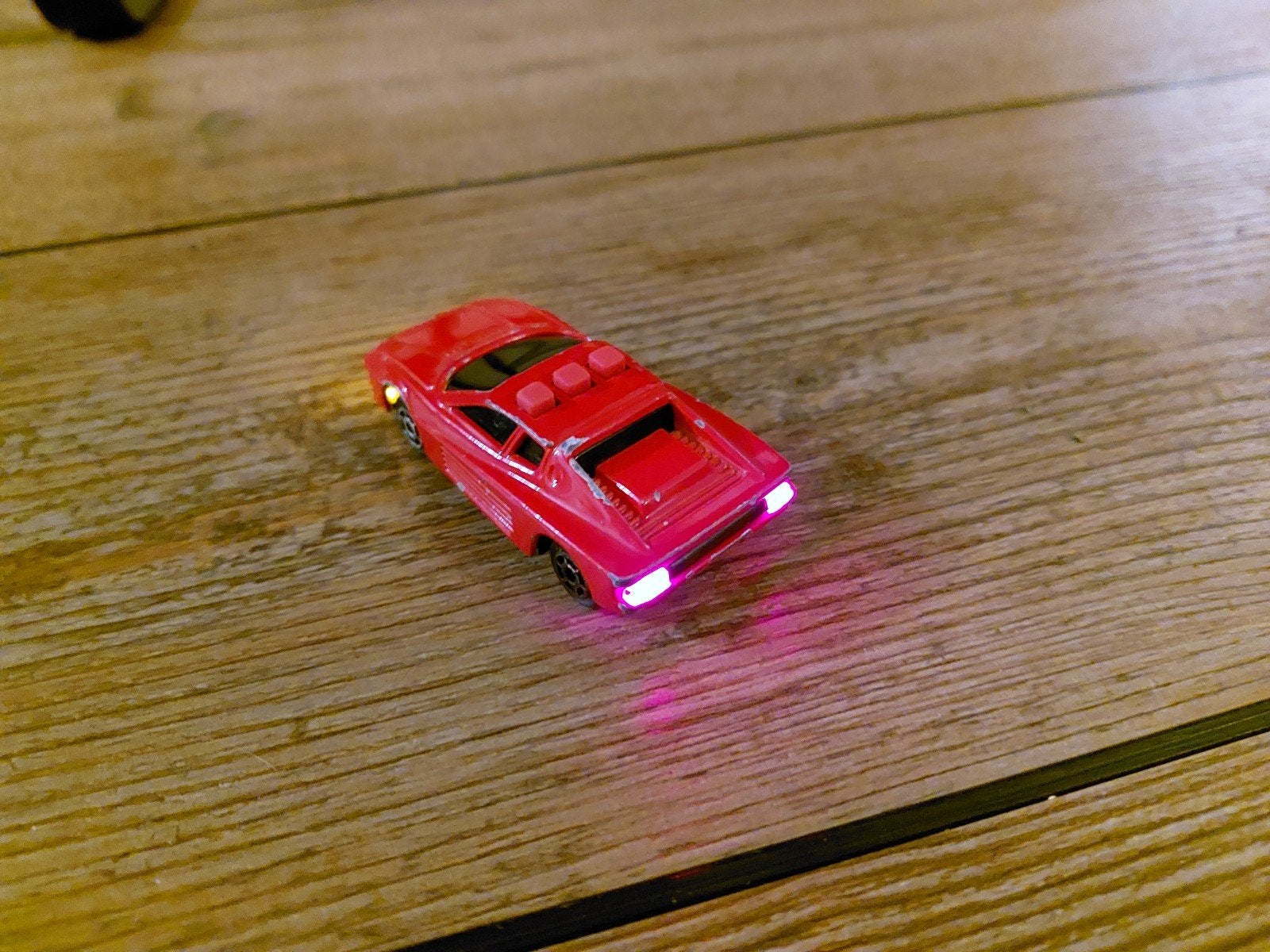 zeldzame Majorette Sonic Flashers Ferrari (werkend), Ophalen of Verzenden, Gebruikt