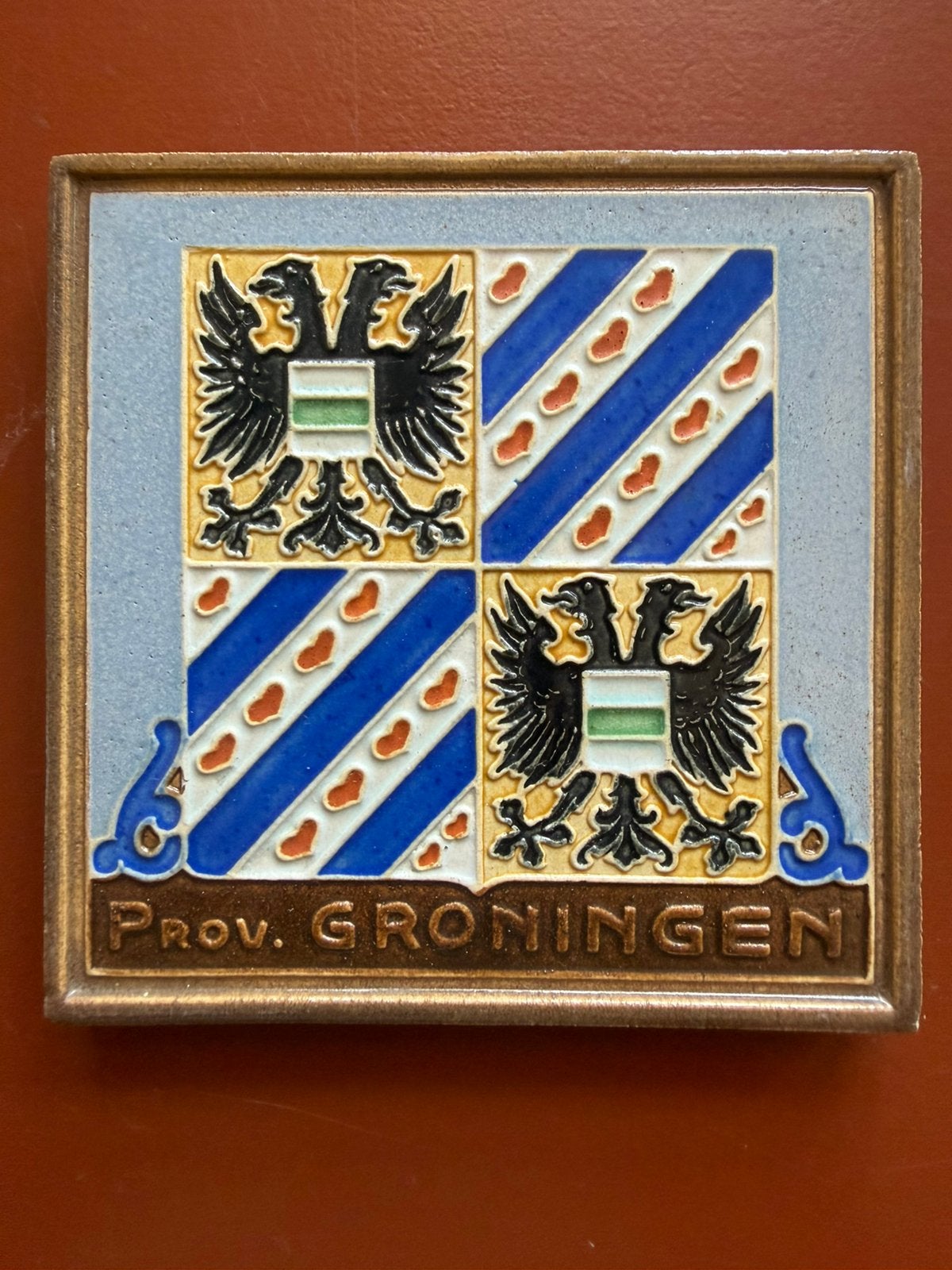 Westraventegel Provincie Groningen, Ophalen of Verzenden