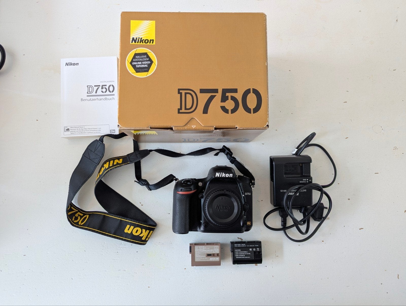 Complete Nikon D750 Full-Frame Set + 4 Lenzen, Ophalen, Gebruikt, Spiegelreflex, Geheugenkaart