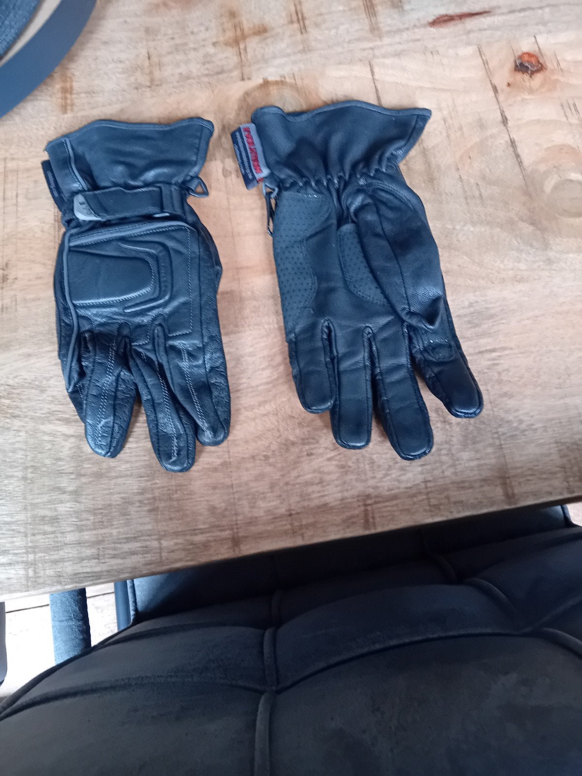 Leren motorhandschoenen, Ophalen, Tweedehands, Dames, Handschoenen