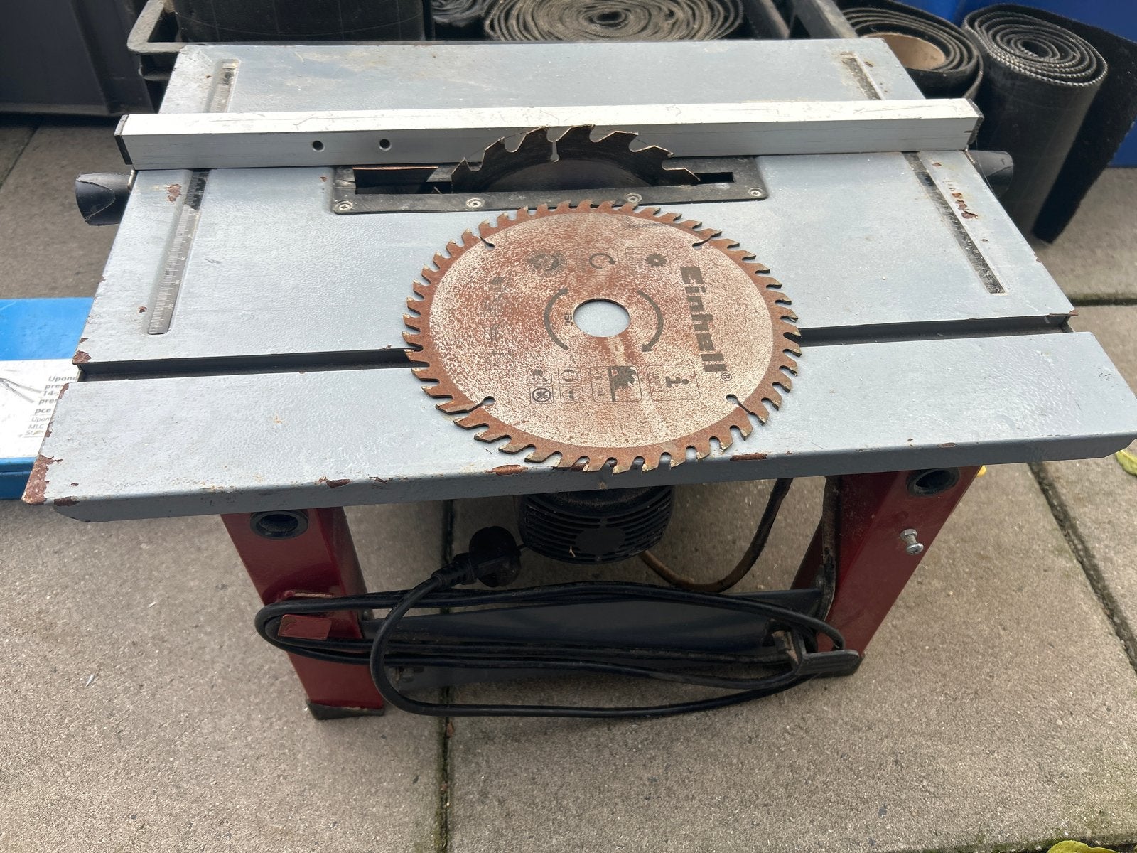 Einhell Zaagtafel - Ideaal voor diverse zaagklussen, Gebruikt, Cirkelzaag, 600 tot 1200 watt, Ophalen of Verzenden