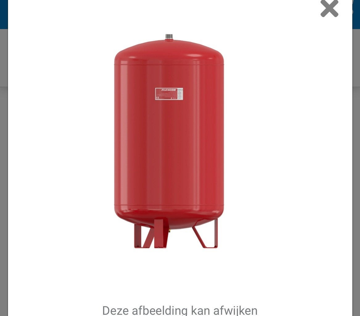 Expansievat Flamco flexcon 110, Ophalen, Nieuw, Cv-ketel of Combi-ketel