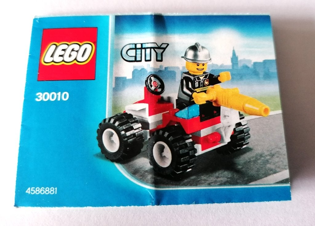 Lego city set 30010 (2010) - Fire chief (brandweerman)., Verzenden, Lego, Compleet, Complete set