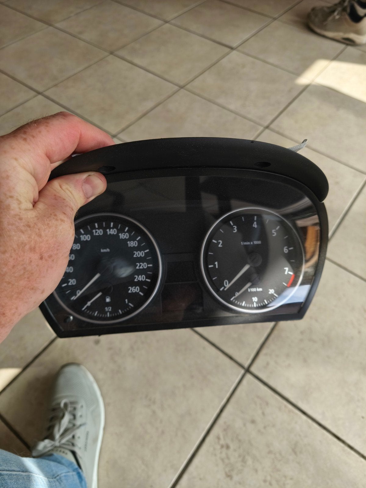 BMW E90 E91 E92 E93 Instrumentenpaneel tellerklok teller, Ophalen of Verzenden, Gebruikt, BMW