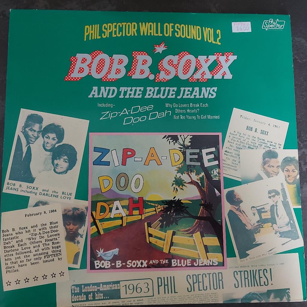 LP Bob B. Sox & The Blue Jeans - Zip-A-Dee Doo Dah, Complilatie, Ophalen of Verzenden, Gebruikt, 12 inch