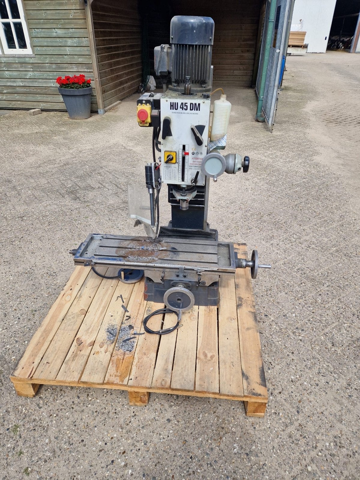 Freesmachine HU 45 DM - Krachtig en Betrouwbaar, Doe-het-zelf en Verbouw, Ophalen, Gebruikt, Elektrisch, Overige soorten