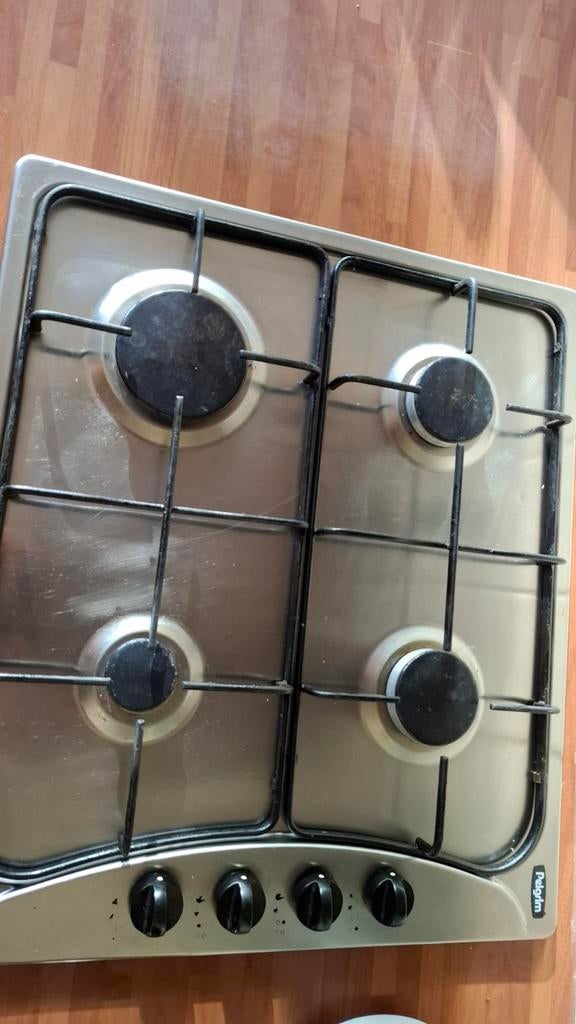 Gasfornuis Pelgim 4 pitten met vonkontsteking, Witgoed en Apparatuur, Fornuizen, Ophalen, Minder dan 85 cm, 4 kookzones, Gas