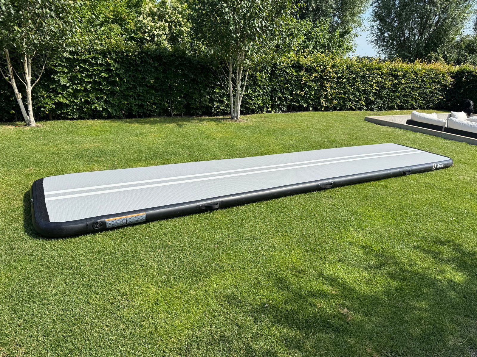 BERG AirTrack Home Turnmat - 500 cm - Inclusief Handpomp -, Sport en Fitness, Ophalen, Gebruikt