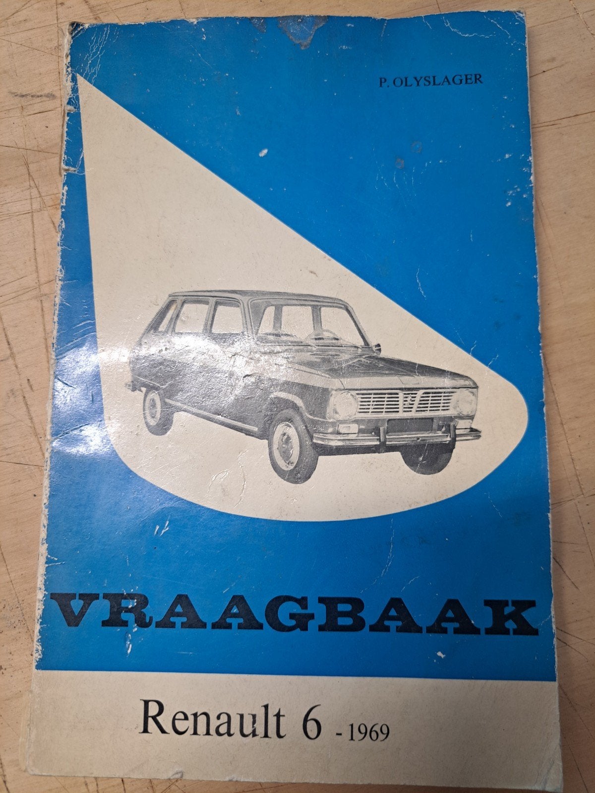 Vraagbaak Werkplaatsboek Renault 6 - 1969, Ophalen of Verzenden