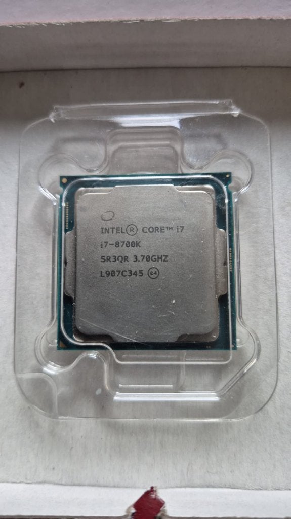 i7 8700K, Computers en Software, Processors, 6-core, LGA 1151, Ophalen of Verzenden, Zo goed als nieuw