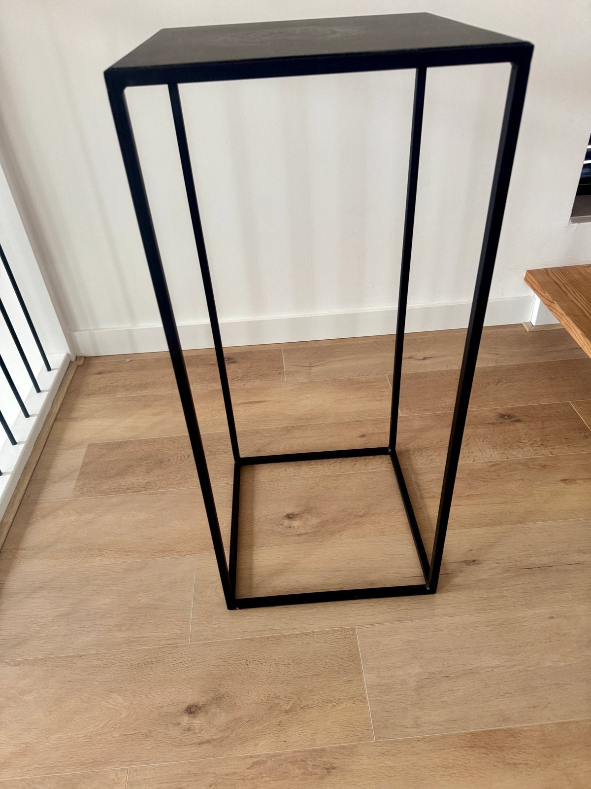 Stalen zuil 40x40x90 cm - Zwart, Huis en Inrichting, Ophalen of Verzenden, Gebruikt