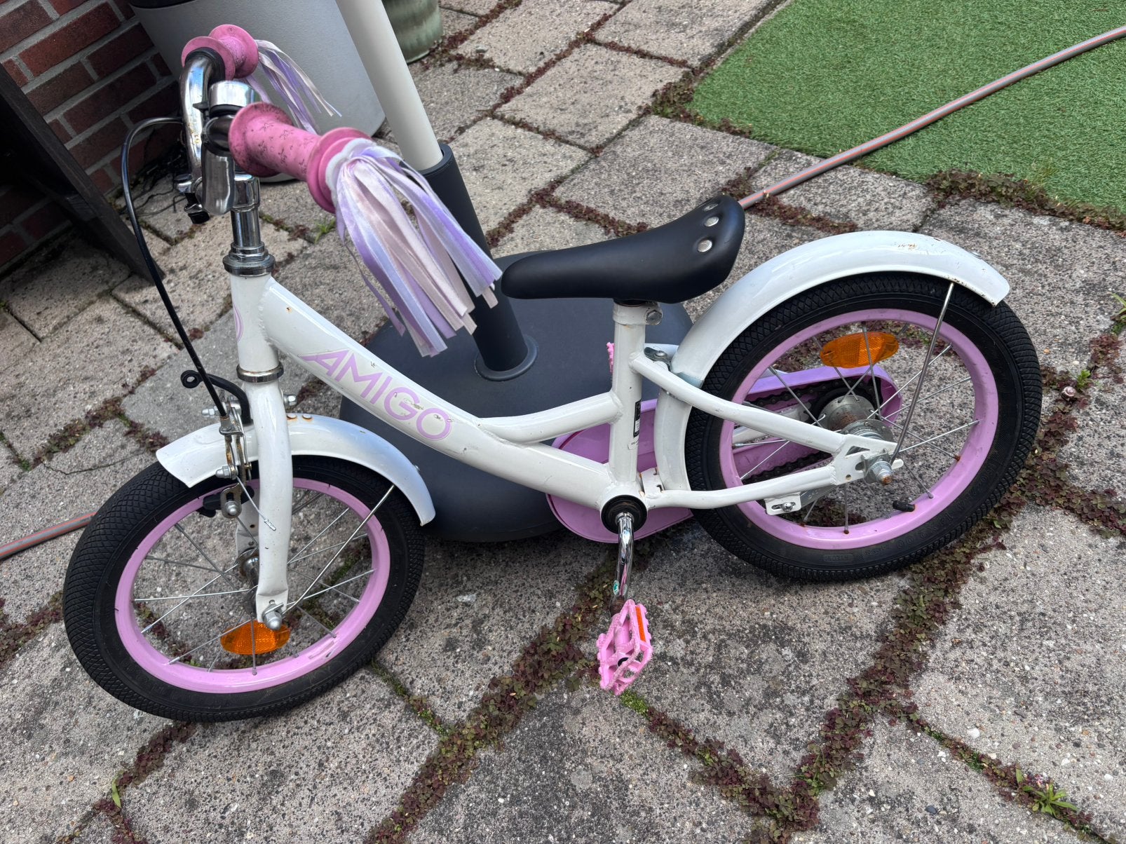 Meisjesfiets 14 inch, Ophalen, Zo goed als nieuw, Minder dan 16 inch