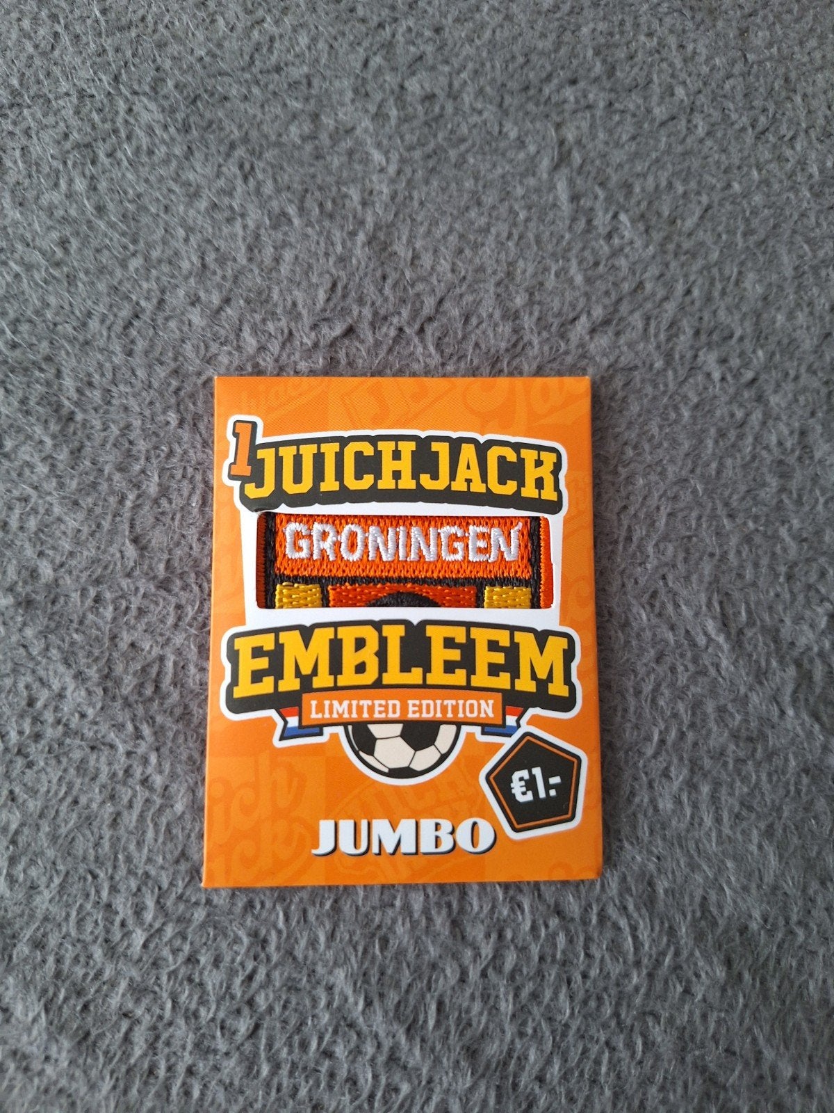 Jumbo Juich Jack Embleem - Groningen, Ophalen, Nieuw
